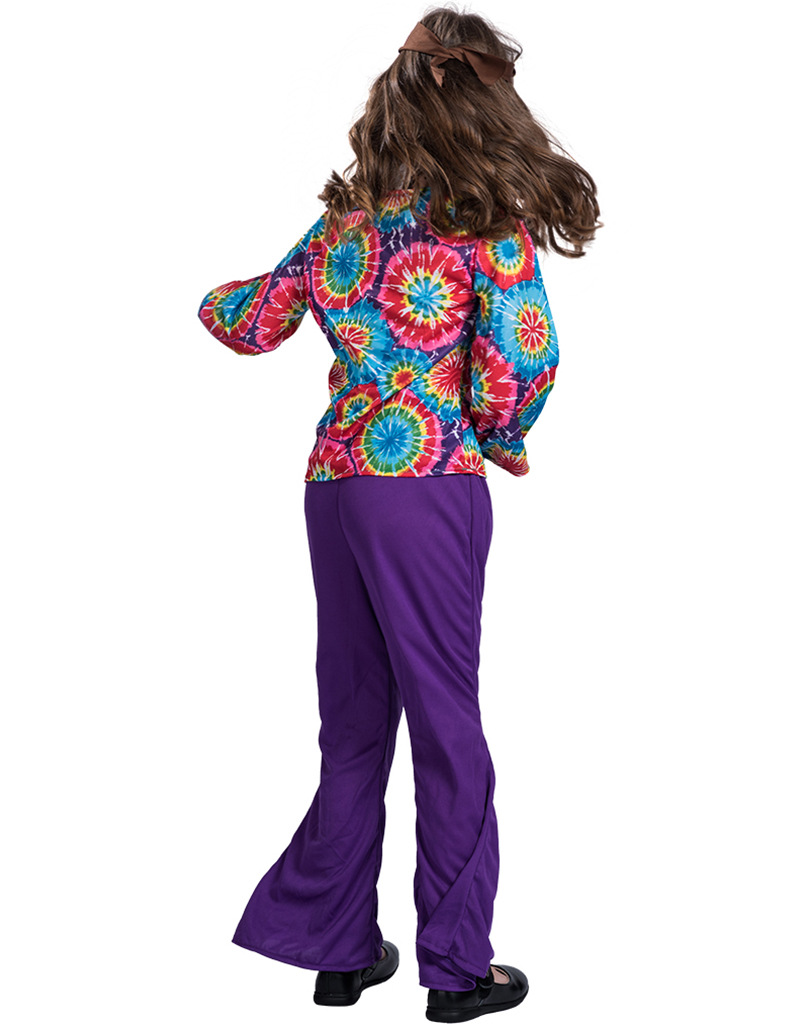 F68154 hippie costume for girls